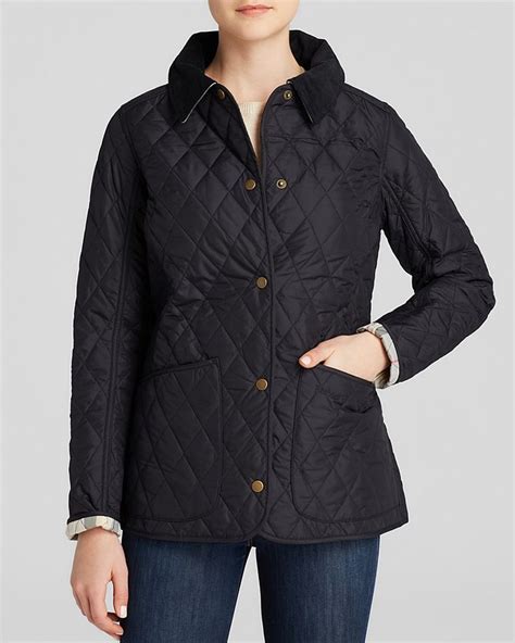 burberry spring annandale quilt jacket|Burberry cashmere cape jacket.